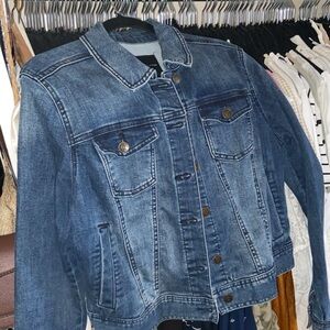 Celebrity Pink Dark Blue Jean Jacket